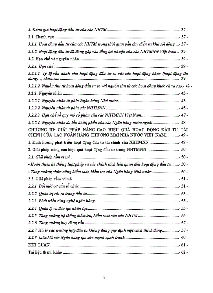 image for page Nâng cao hiệu quả hoạt động đầu tư tài chính của các Ngân hàng thương mại Nhà nước