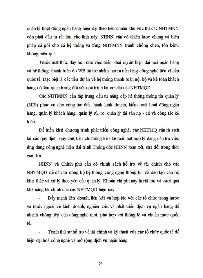 image for page Nâng cao hiệu quả hoạt động đầu tư tài chính của các Ngân hàng thương mại Nhà nước
