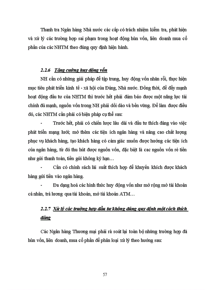 image for page Nâng cao hiệu quả hoạt động đầu tư tài chính của các Ngân hàng thương mại Nhà nước