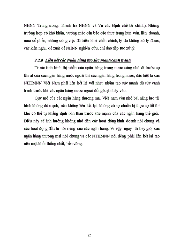 image for page Nâng cao hiệu quả hoạt động đầu tư tài chính của các Ngân hàng thương mại Nhà nước