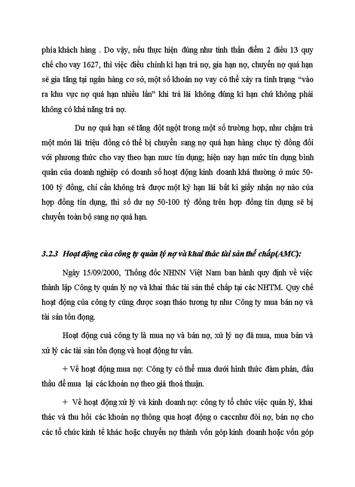 image for page Thực trạng rủi ro tín dụngvà công tác quản lí rủi ro tín dụng trong các ngân hàng thương mại việt nam