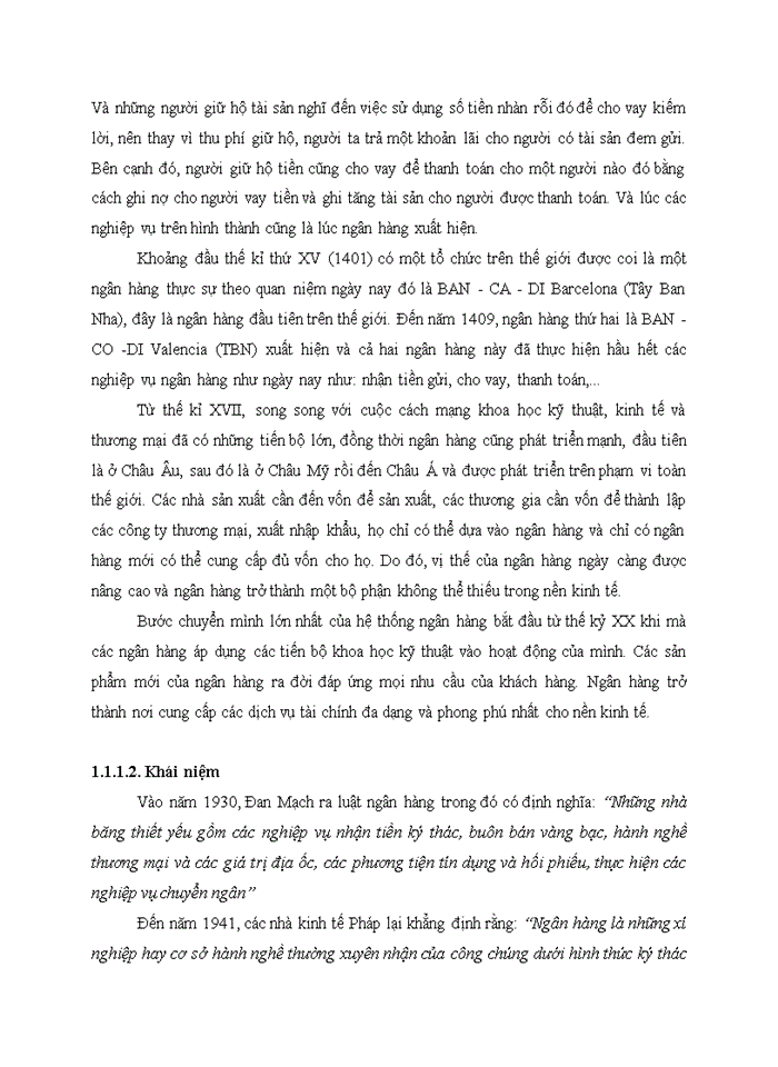 image for page Tổng quan về ngân hàng thương mại tín dụng rủi ro tín dụng và quản trị rủi ro tín dụng thông qua hệ thống xếp hạng tín dụng nội bộ