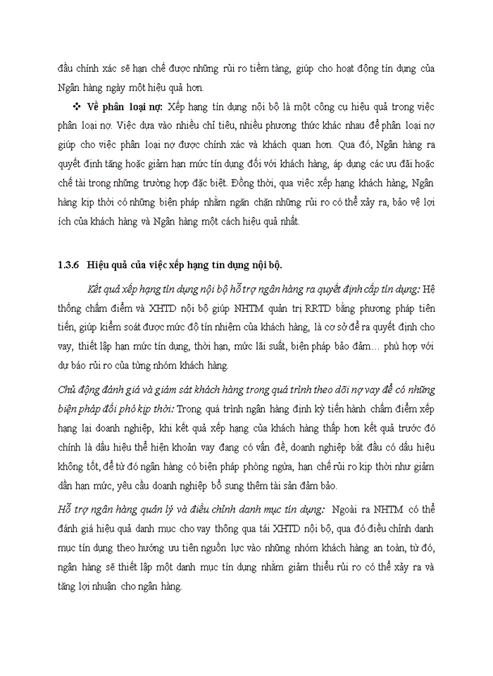 image for page Tổng quan về ngân hàng thương mại tín dụng rủi ro tín dụng và quản trị rủi ro tín dụng thông qua hệ thống xếp hạng tín dụng nội bộ