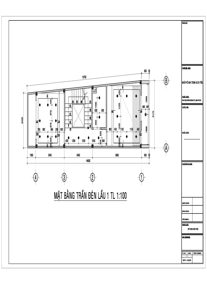 image for page Bản vẽ thiết kế kiến trúc nhà phố