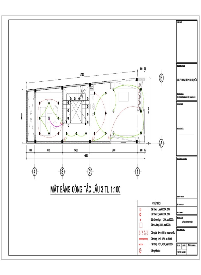 image for page Bản vẽ thiết kế kiến trúc nhà phố