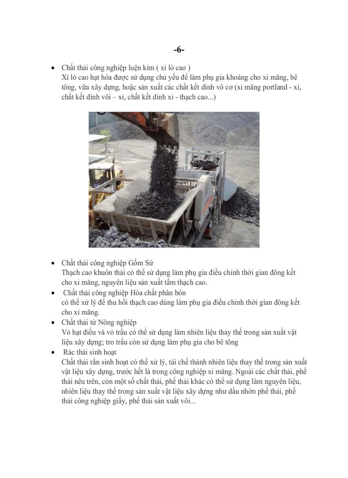 image for page Tiềm năng và ý nghĩa thực tiễn của vật liệu thải trong lĩnh vực xây dựng (nhất là đối với đất nước chúng ta)