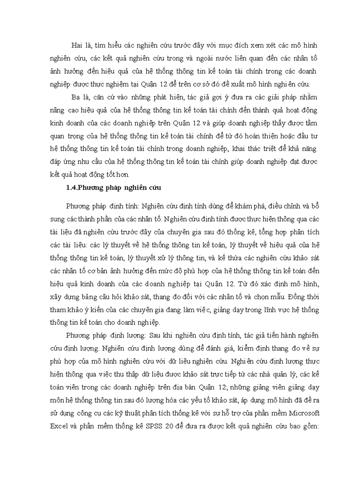 image for page Các nhân tố ảnh hưởng đến chất lượng thông tin kế toán tài chính - Nghiên cứu thực nghiệm các doanh nghiệp tại Quận 12, Thành phố Hồ Chí Minh