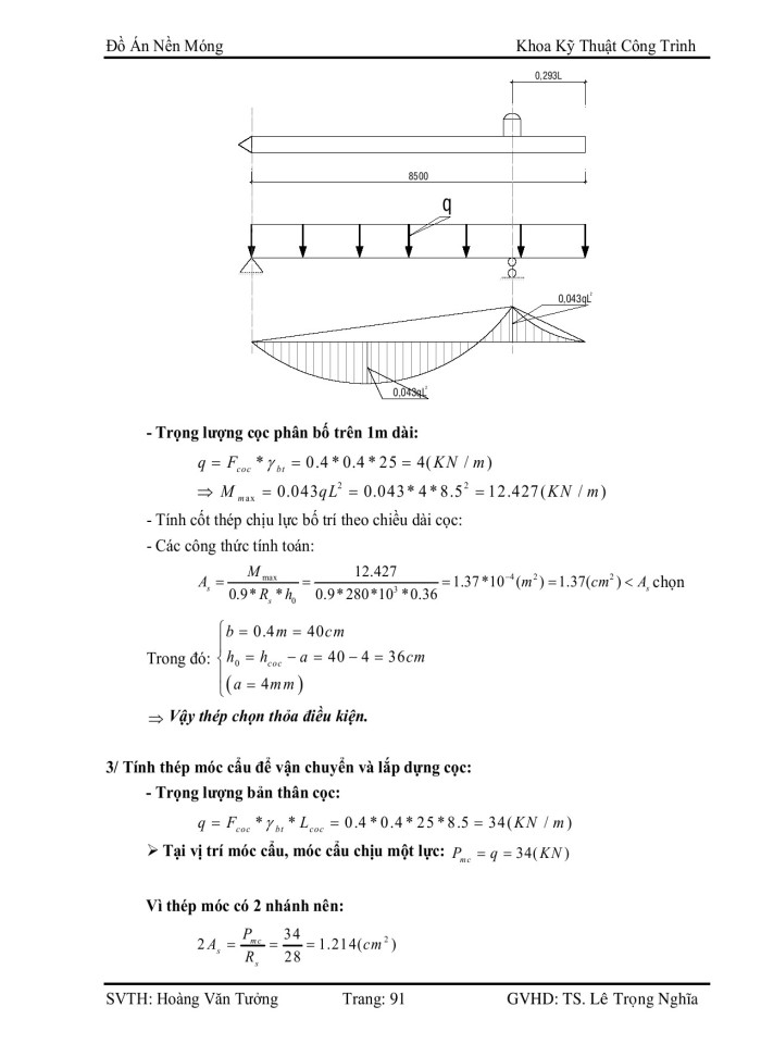 image for page Hướng dẫn đồ án móng bằng và móng cọc