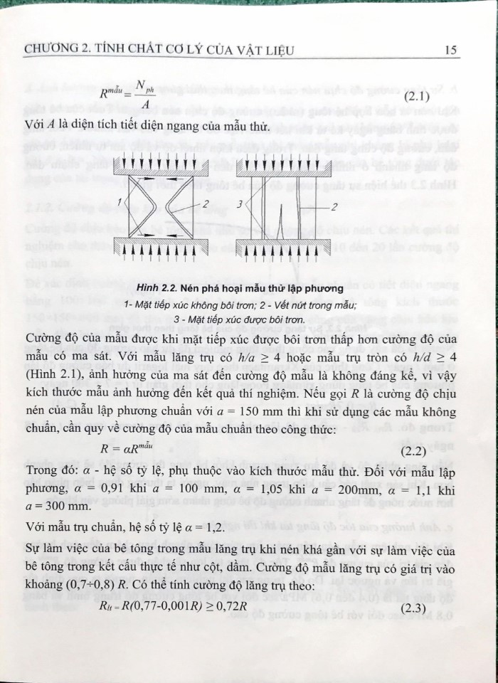 image for page TÍnh chất cơ lý của vật liệu