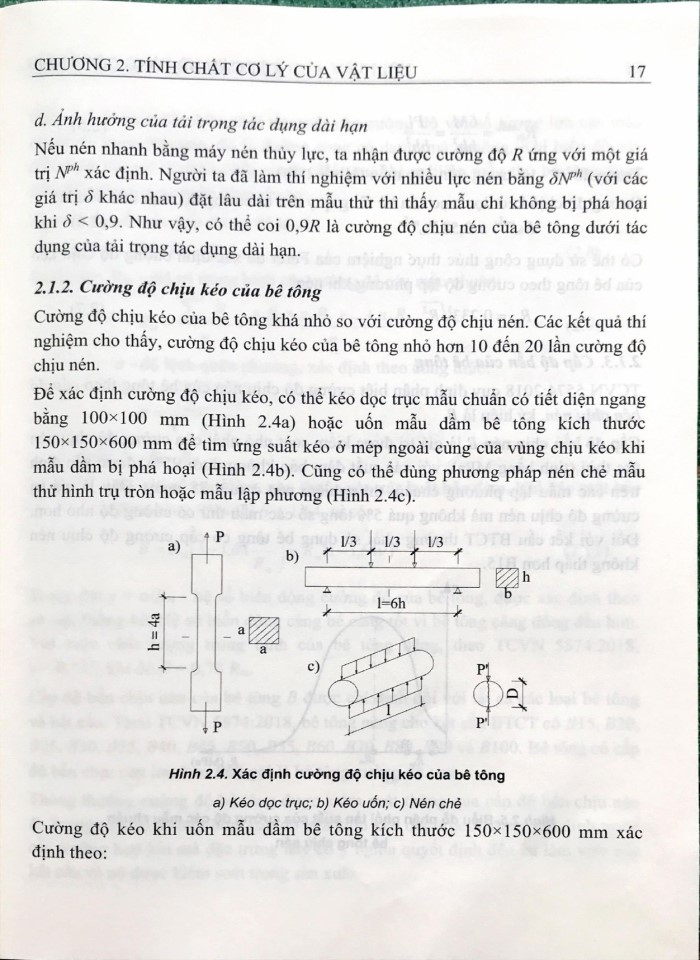 image for page TÍnh chất cơ lý của vật liệu