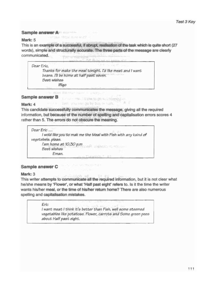image for page Cambridge key english test1