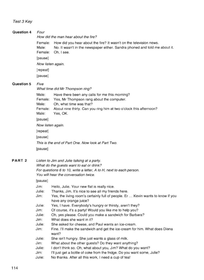 image for page Cambridge key english test1