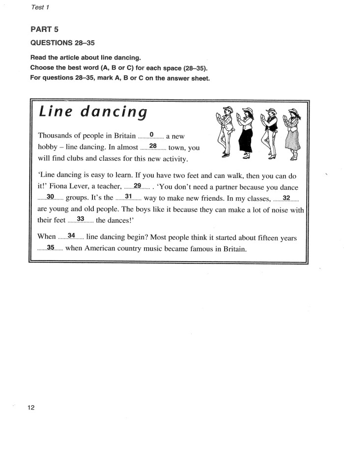 image for page Cambridge key english test 3