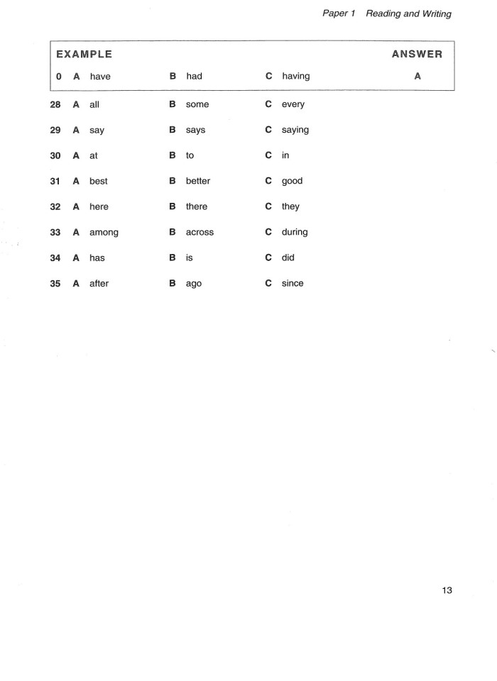 image for page Cambridge key english test 3