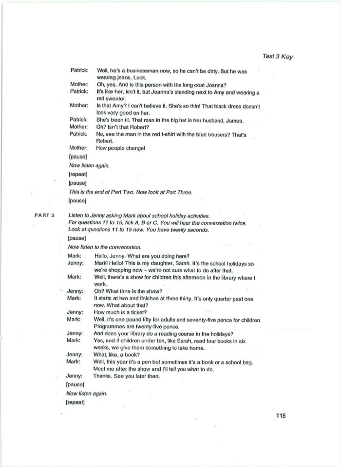 image for page Cambridge key english test 3