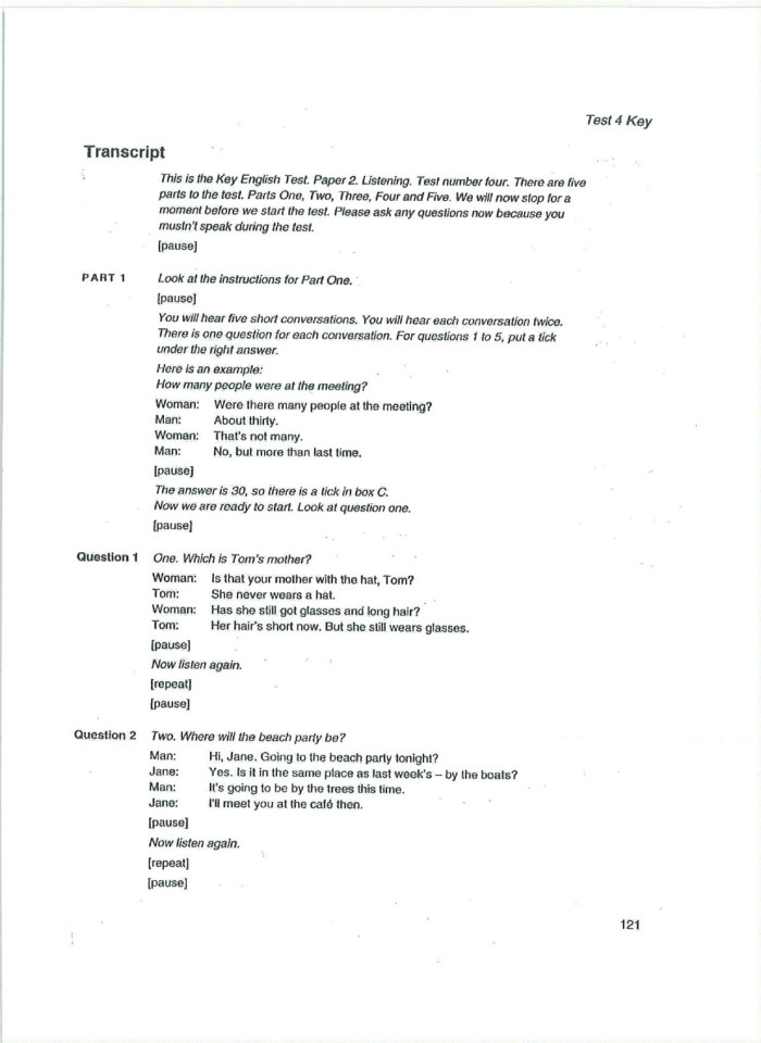 image for page Cambridge key english test 3