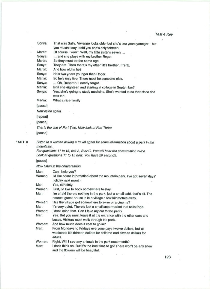 image for page Cambridge key english test 3