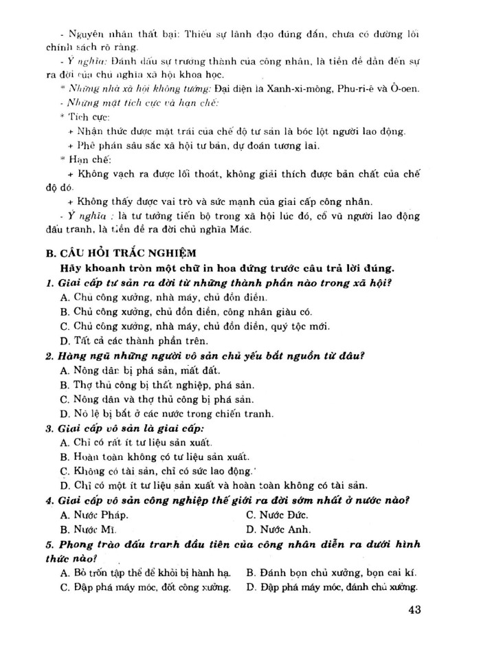 image for page Kiến thức cơ bản và câu hỏi trắc nghiệm lịch sử 11 nâng cao