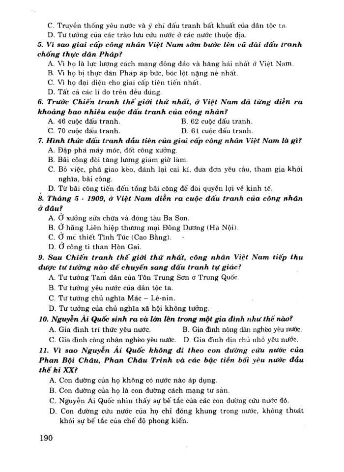 image for page Kiến thức cơ bản và câu hỏi trắc nghiệm lịch sử 11 nâng cao