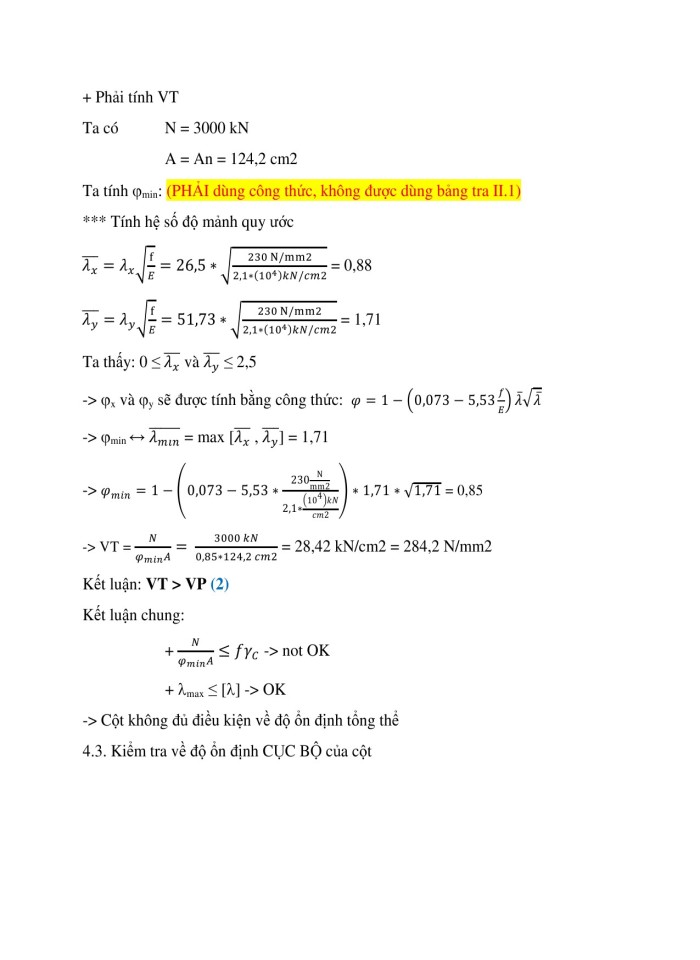 image for page Bài tập cột