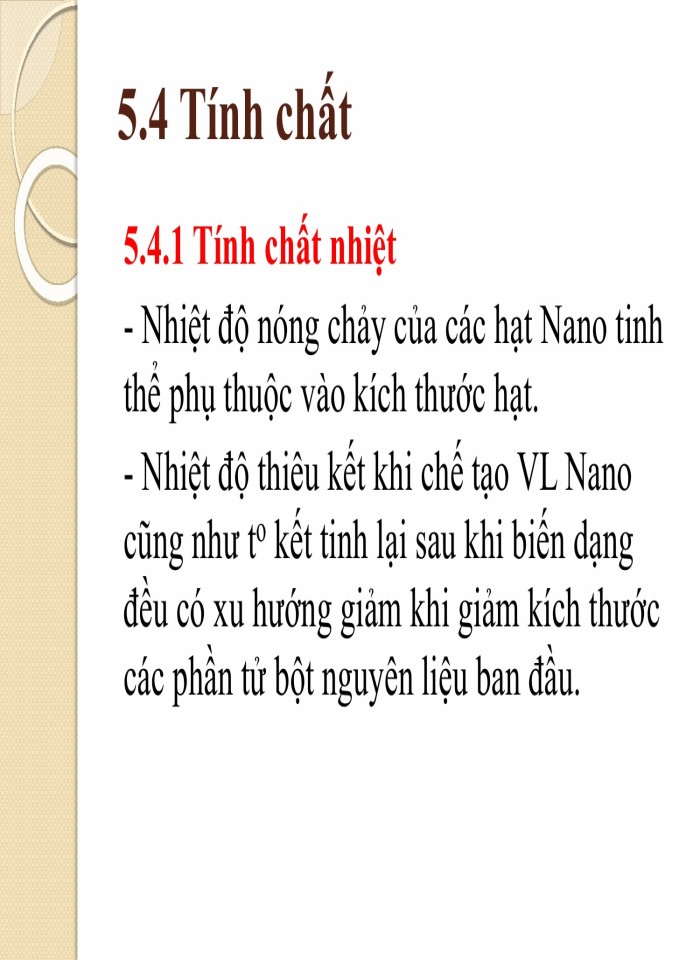 image for page Thành phần, cấu trúc và tính chất vật liệu nano