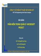 Các loại công việc - Microsoft Project