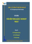 TRACKING - Microsoft Project