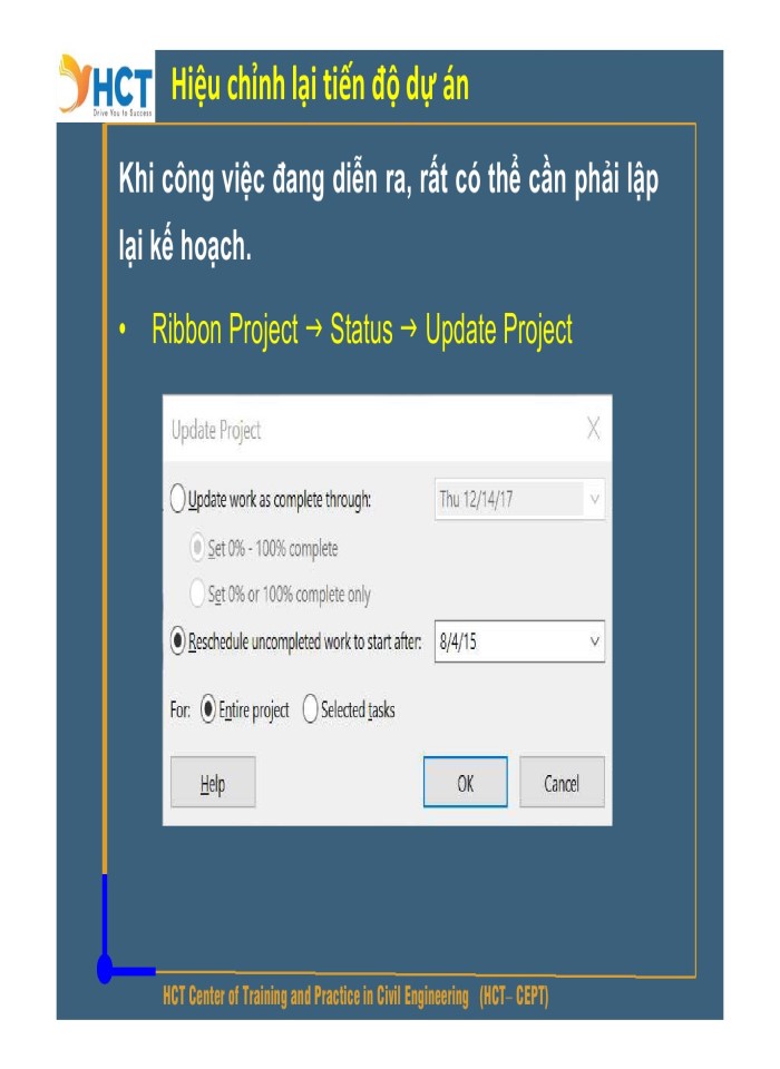 image for page TRACKING - Microsoft Project