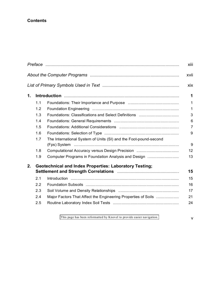 Foundation analysisand design