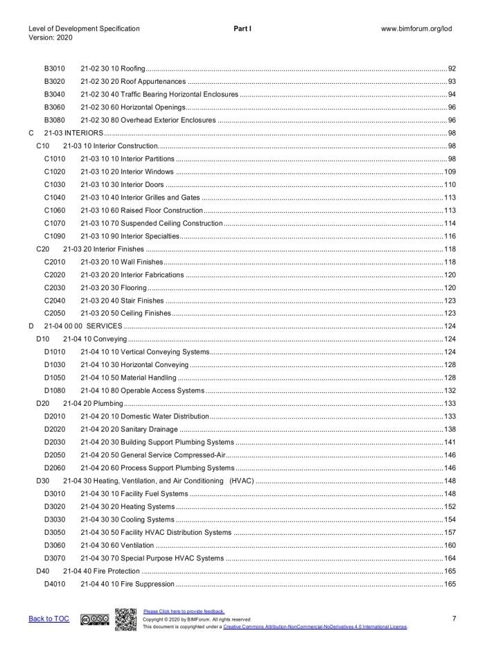 image for page LOD Spec 2020 For Building Information Models