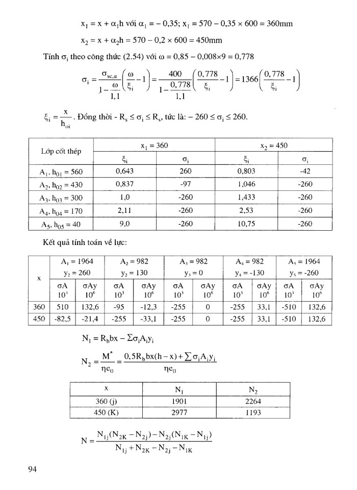 image for page Tính toán thiết diện cột bê tông cốt thép