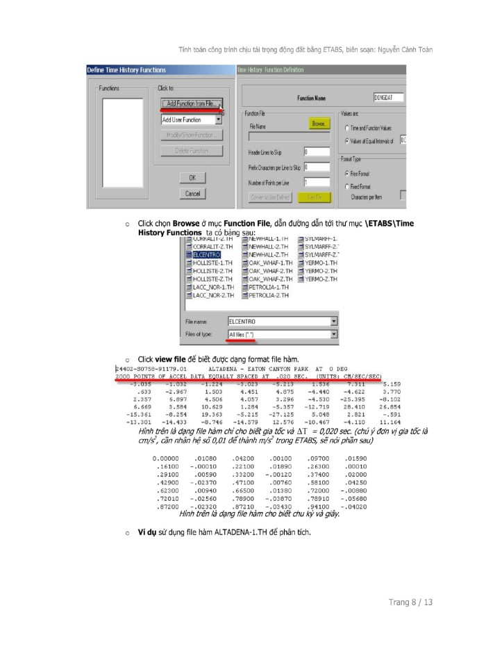 image for page Thiết kế công trình chịu tác động của tải trọng động đất bằng Etabs
