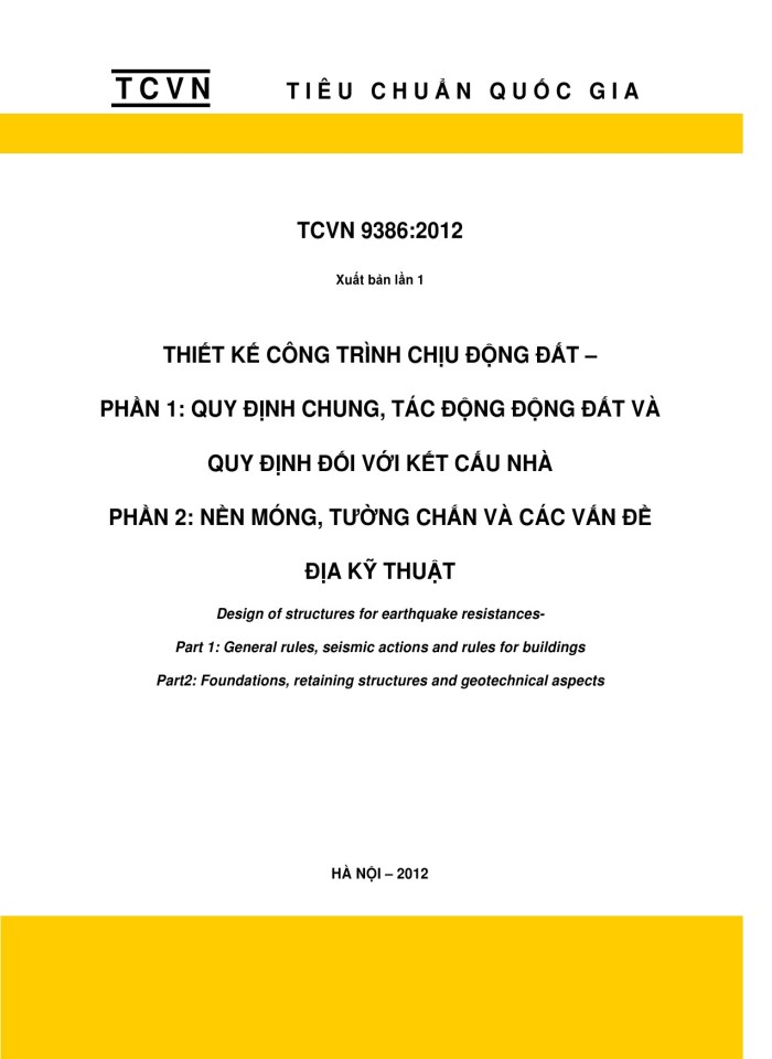 image for page Thiết kế công trình chịu động đất