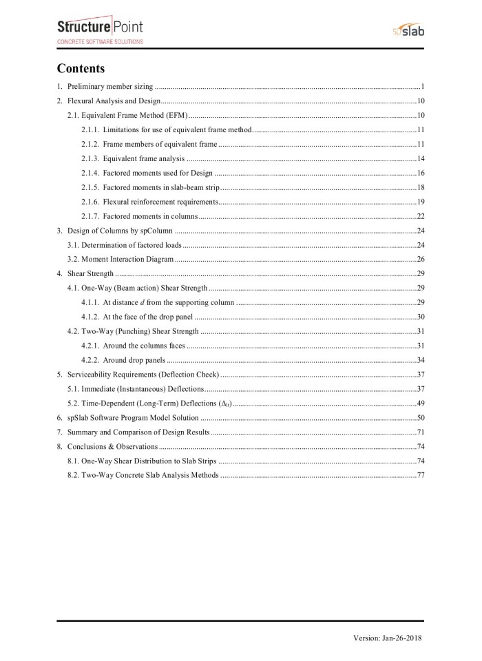 image for page Two-Way Flat Slab (Concrete Floor with Drop Panels) System Analysis and Design