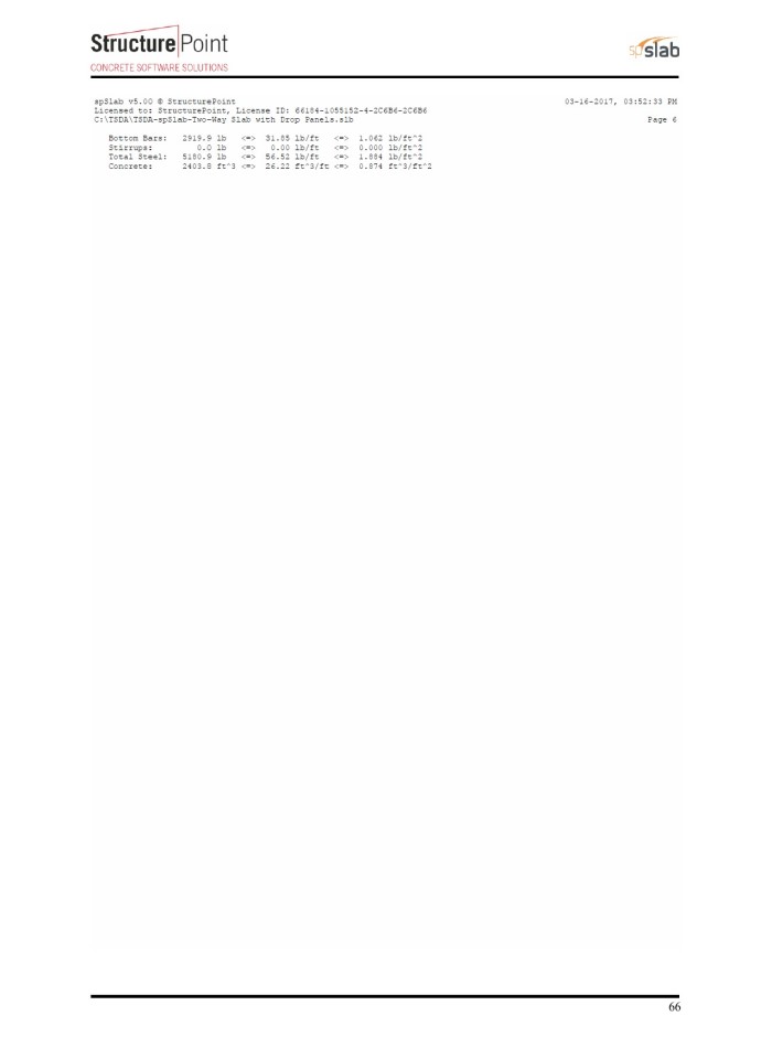 image for page Two-Way Flat Slab (Concrete Floor with Drop Panels) System Analysis and Design