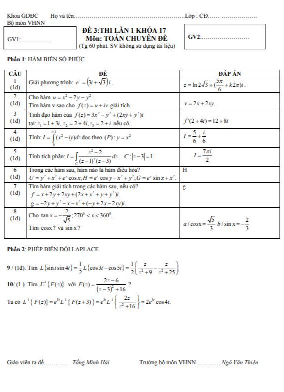 image for page Tài liệu ôn tập và đề thi toán cao cấp