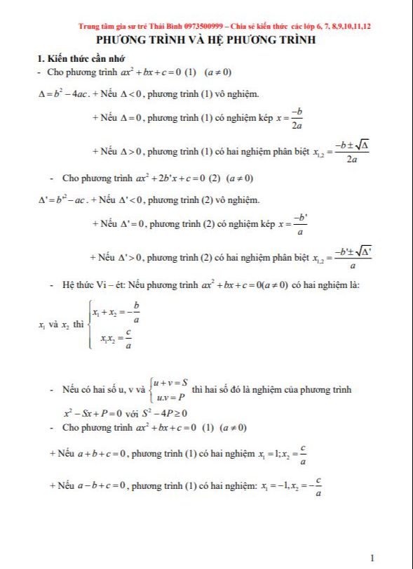 image for page Bộ đề cương và đề thi môn toán  cấp 2 và cấp3 