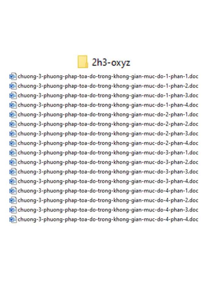 image for page Tổng hợp các câu hỏi chuyên đề trong đề thi thử theo mức độ tăng dần