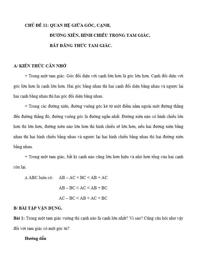 image for page Bộ tài liệu bồi dưỡng môn toán nâng cao 7