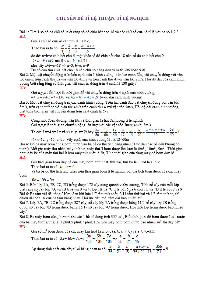 image for page Bộ tài liệu chuyên đề môn toán nâng cao 7