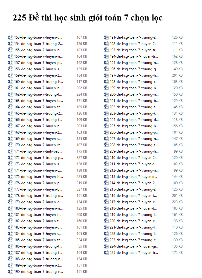 image for page 225 Đề thi học sinh giỏi toán 7 chọn lọc
