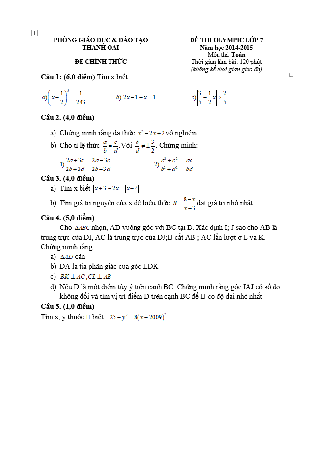 image for page 225 Đề thi học sinh giỏi toán 7 chọn lọc