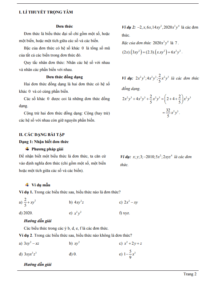 image for page Tổng hợp bộ chuyên đề luyện thi toán 7