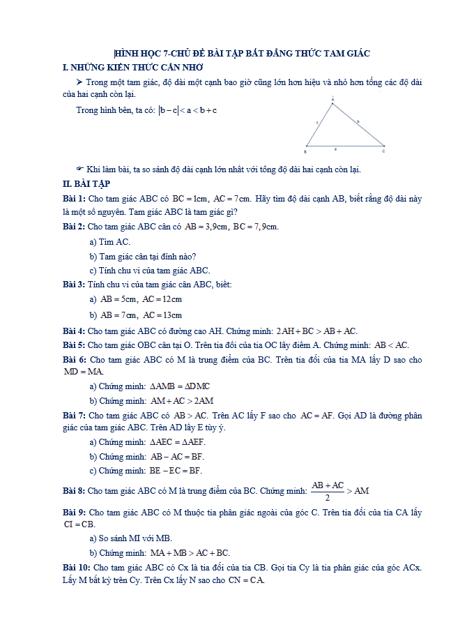 image for page Bộ tài liệu dạy thêm toán 7 theo chủ đề