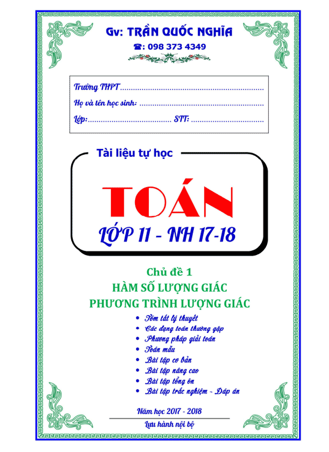 image for page Tổng hợp lý thuyết và bài tập trắc nghiệm toán 11