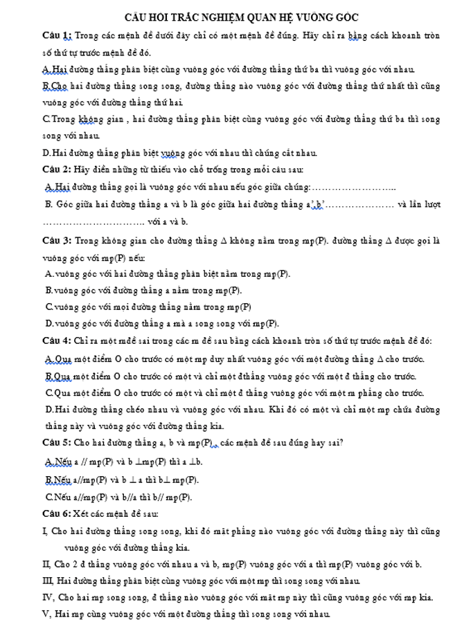 image for page Tổng hợp lý thuyết và bài tập trắc nghiệm toán 11