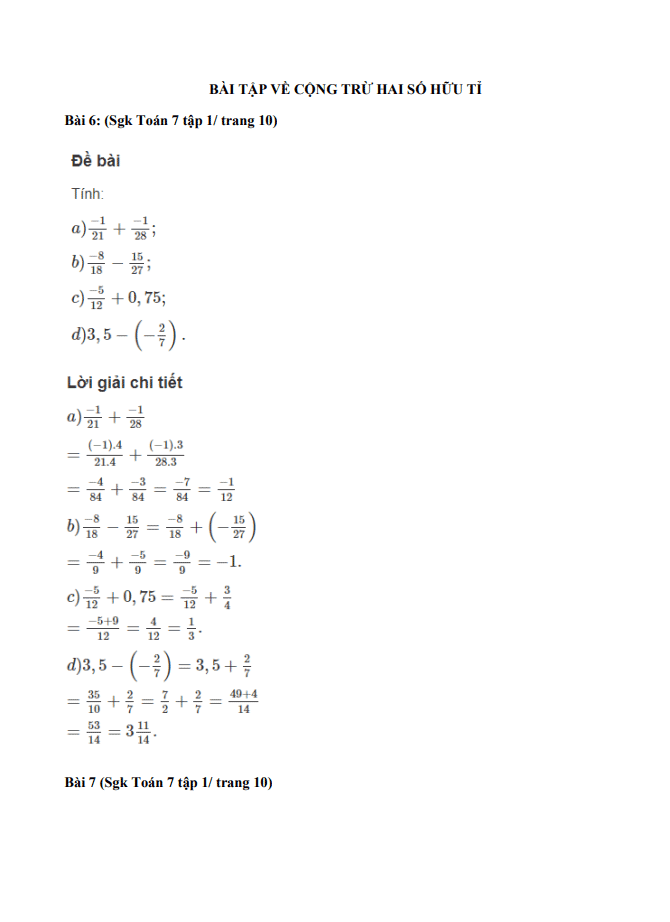 image for page Bộ tài liệu bài tập, lý thuyết, câu hỏi trắc nghiệm toán 7