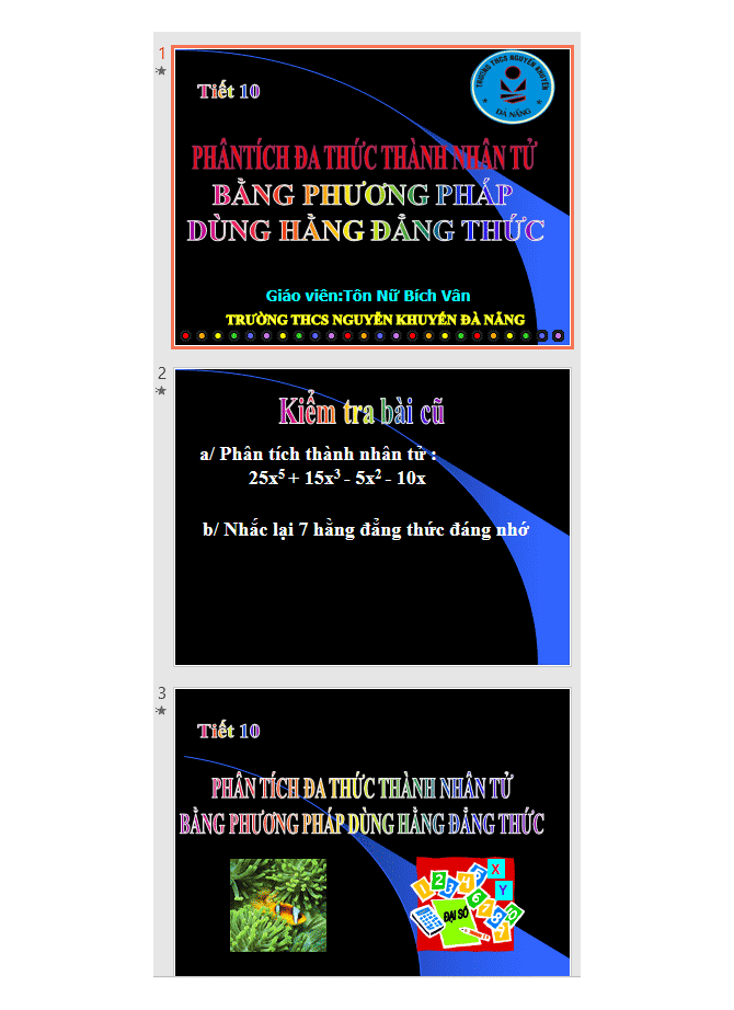 image for page Tổng hợp bộ silde giảng dạy toán 8 mới nhất