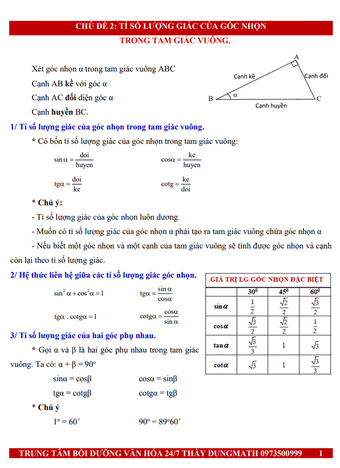 image for page Tài liệu về các chủ đề toán lớp 9