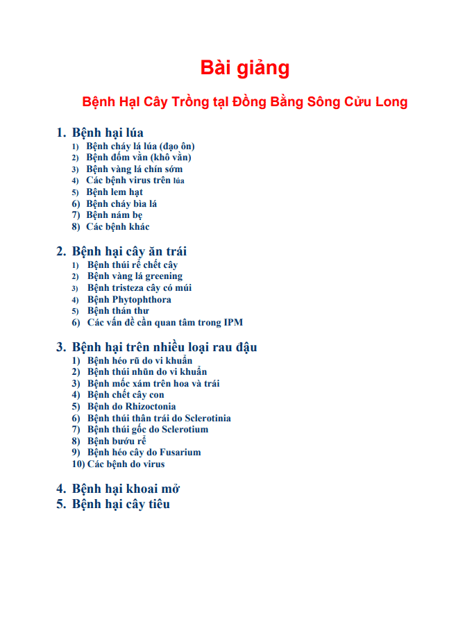 image for page Tài liệu về các loại bệnh trong nông nghiệp
